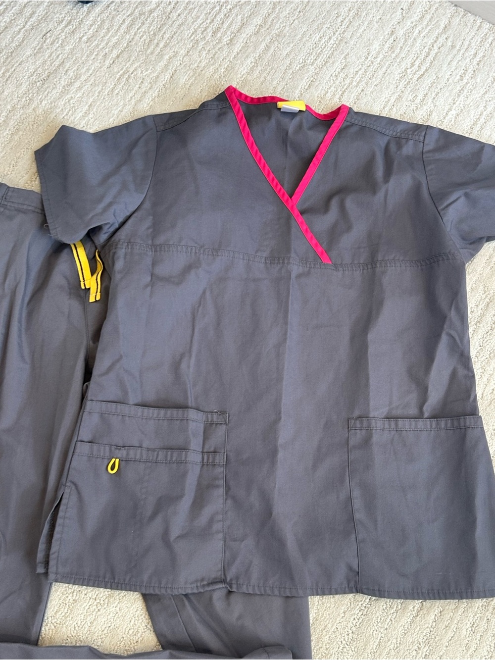 NWOT 2 pairs of women's scrubs size small